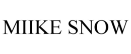 MIIKE SNOW trademark