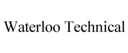 WATERLOO TECHNICAL trademark