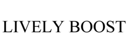 LIVELY BOOST trademark