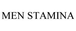 MEN STAMINA trademark
