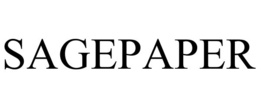 SAGEPAPER trademark