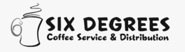 SIX DEGREES COFFEE SERVICE & DISTRIBUTION trademark