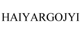 HAIYARGOJYI trademark