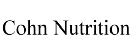COHN NUTRITION trademark