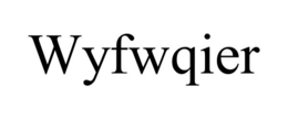 WYFWQIER trademark