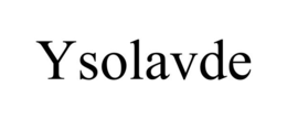 YSOLAVDE trademark