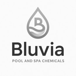 B BLUVIA POOL AND SPA CHEMICALS trademark