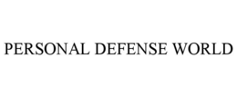 PERSONAL DEFENSE WORLD trademark