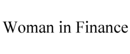 WOMAN IN FINANCE trademark