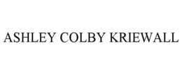 ASHLEY COLBY KRIEWALL trademark