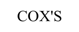 COX'S trademark