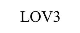 LOV3 trademark