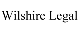 WILSHIRE LEGAL trademark