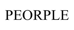 PEORPLE trademark