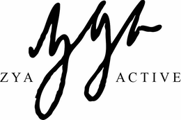 ZYA ZYA ACTIVE trademark