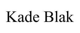 KADE BLAK trademark
