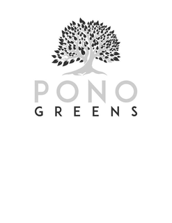 PONO GREENS trademark