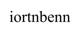 IORTNBENN trademark