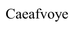 CAEAFVOYE trademark