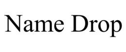 NAME DROP trademark