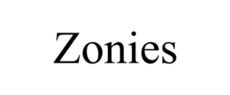 ZONIES trademark