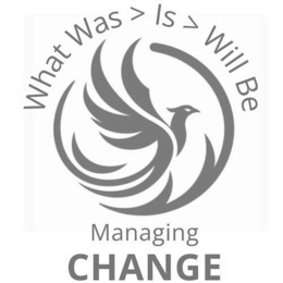 WHAT WAS > IS > WILL BE      MANAGING CHANGE trademark