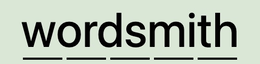 WORDSMITH trademark