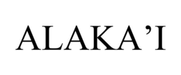 ALAKA’I trademark