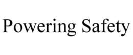 POWERING SAFETY trademark