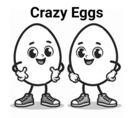 CRAZY EGGS trademark