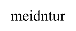 MEIDNTUR trademark