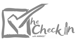 THE CHECK WITH AWRNSS trademark