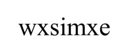 WXSIMXE trademark