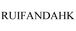 RUIFANDAHK trademark