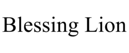 BLESSING LION trademark