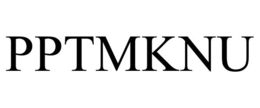 PPTMKNU trademark
