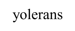 YOLERANS trademark
