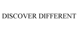 DISCOVER DIFFERENT trademark