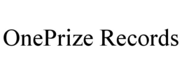 ONEPRIZE RECORDS trademark