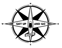 N S E W GET UP AND GO KAYAKING trademark