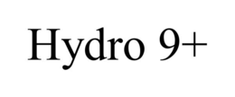 HYDRO 9+ trademark