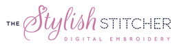 THE STYLISH STITCHER DIGITAL EMBROIDERY trademark