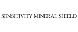 SENSITIVITY MINERAL SHIELD trademark