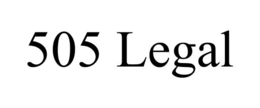 505 LEGAL trademark