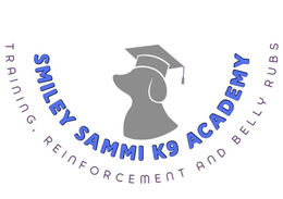 SMILEY SAMMI K9 ACADEMY TRAINING, REINFORCEMENT AND BELLY RUBS trademark