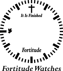 FORTITUDE WATCHES IT IS FINISHED FORTITUDE trademark