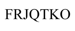 FRJQTKO trademark