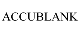 ACCUBLANK trademark