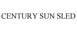 CENTURY SUN SLED trademark