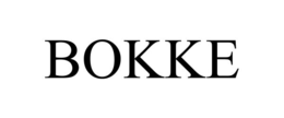BOKKE trademark